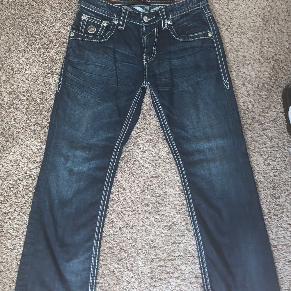 Men’s Rock Revival Relaxed Straight SZ 33 Regular